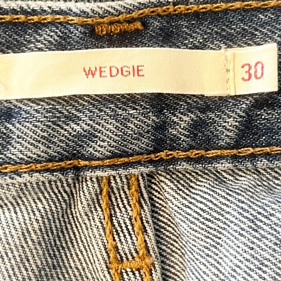 Levi’s 501 Wedgie Medium Wash Jeans Denim Size 30 - Picture 7 of 9